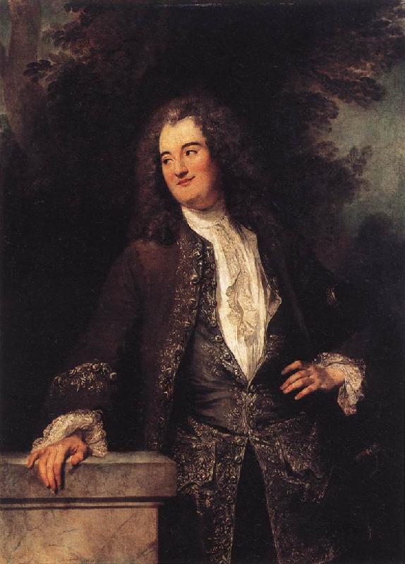 WATTEAU, Antoine Portrait of a Gentleman1 oil painting picture